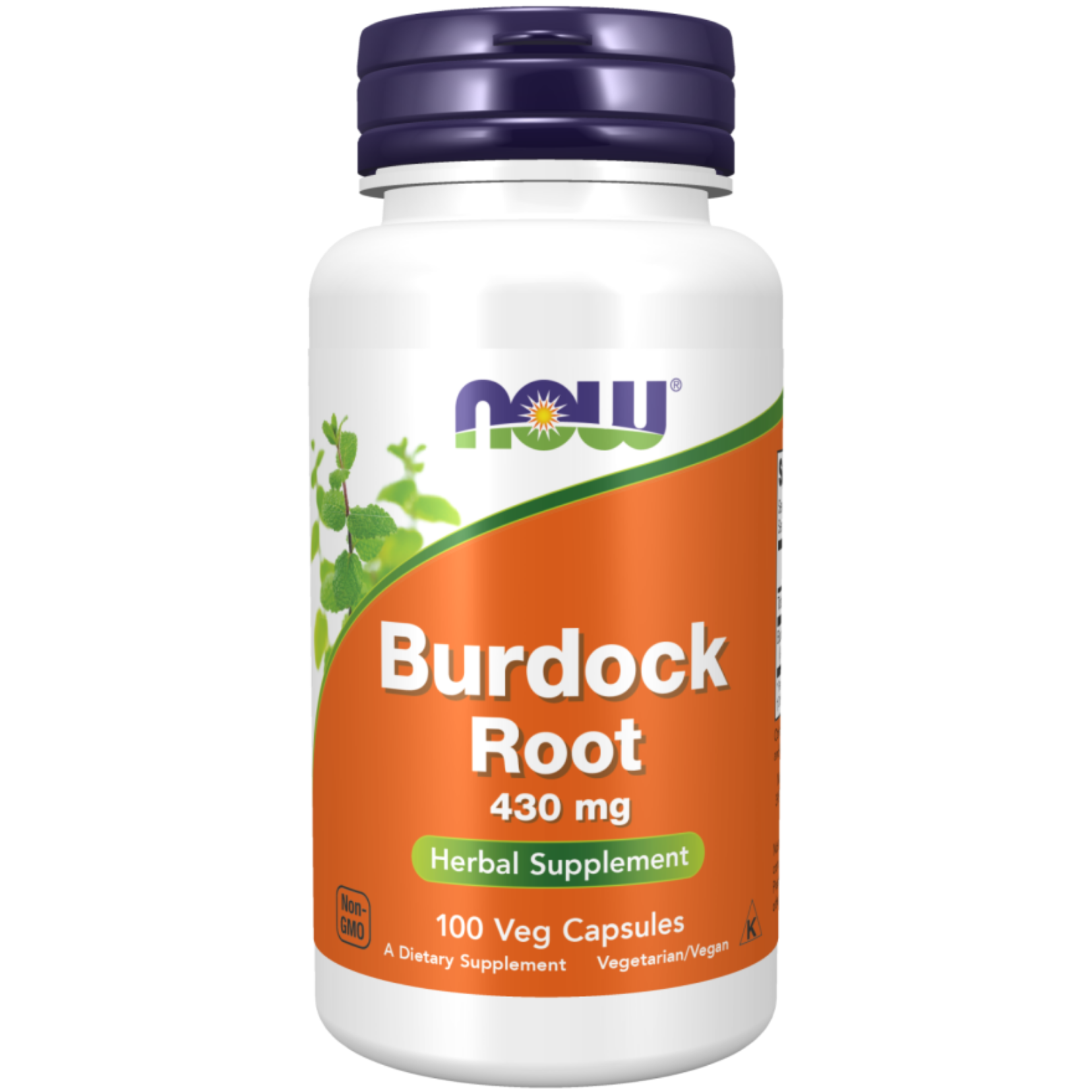 Now Burdock Root Caps 100's